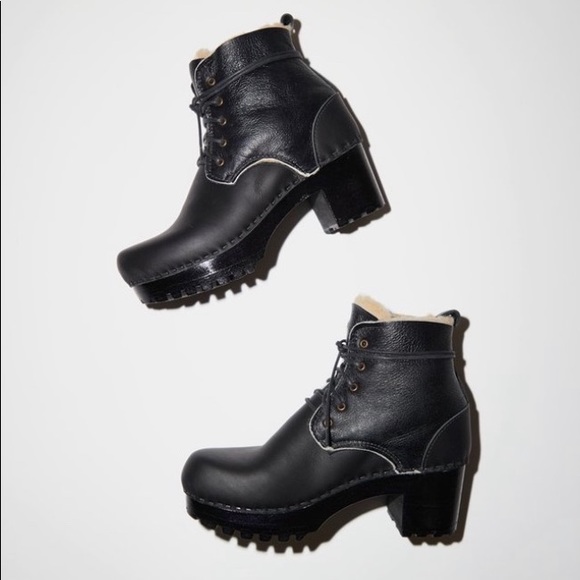 No. 6 Shoes - No.6 Lander Aviator Shearling Clog 39 (size 8)